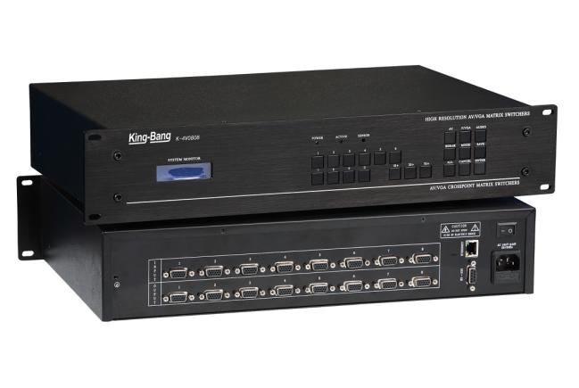 VGA四進(jìn)四出模擬矩陣切換器K-4V0404